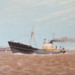 'Calydon' trawler by David Sandell